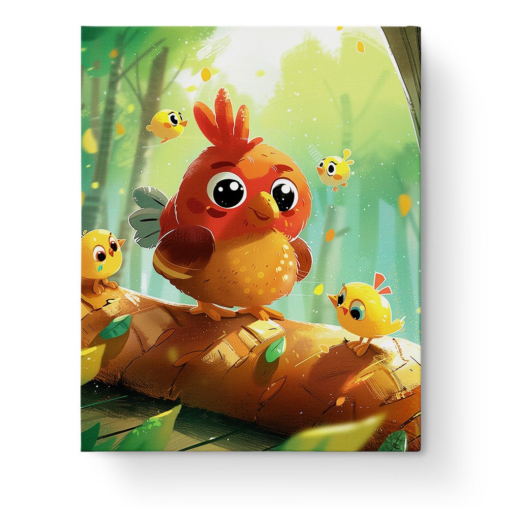 Charming Forest Birds - Kids - miicreative