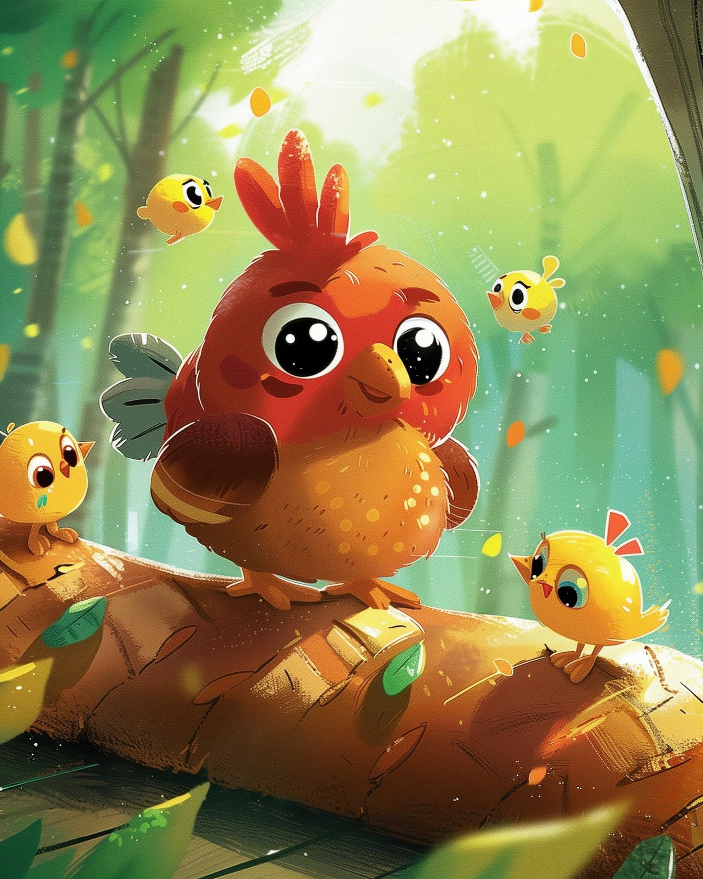 Charming Forest Birds - Kids - miicreative