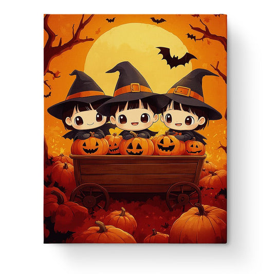 Charming Witches Wagon - Halloween - miicreative