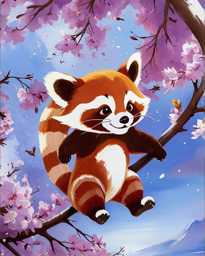 Cheerful Panda Blossom - Kids - miicreative