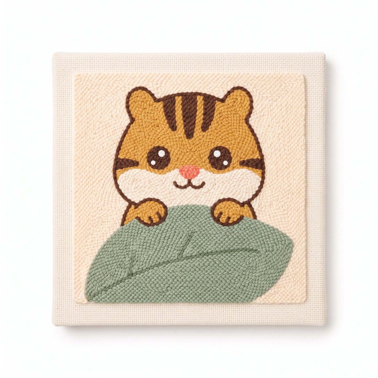 Leafy Little Peekaboo – Square Edition