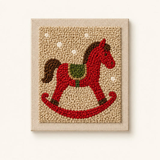 Yuletide Rocking Horse - Vertical Edition