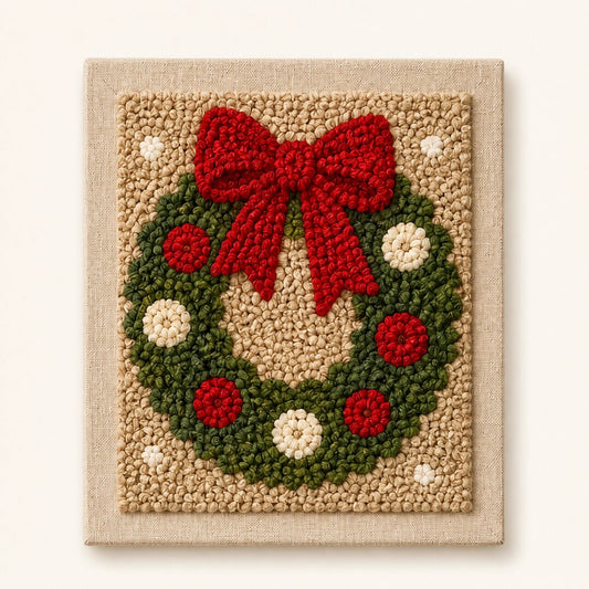 Merry & Bright Wreath - Vertical Edition