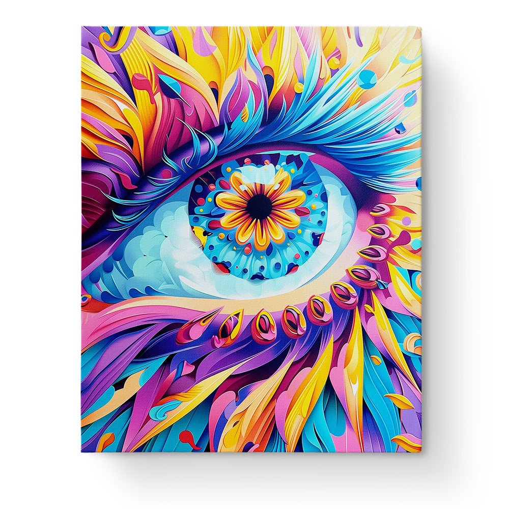 Colorful Eye - Meditation - miicreative