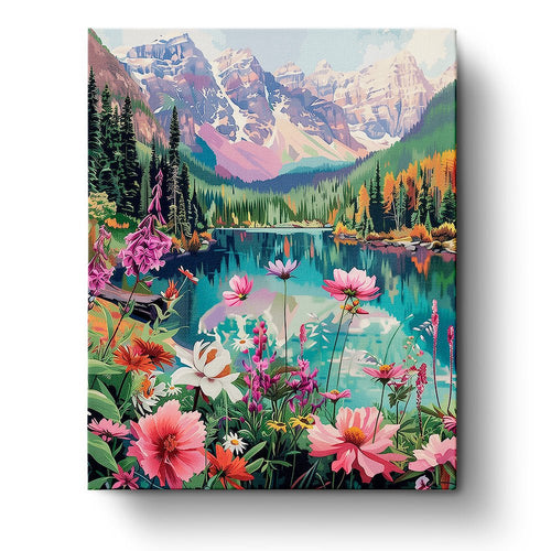 Colorful Landscape - miicreative - Paint by Numbers fixed Kit