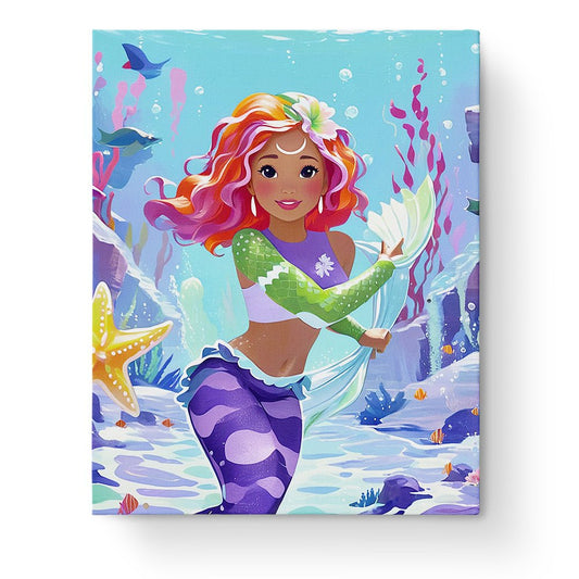 Colorful Mermaid Adventure - Kids - miicreative