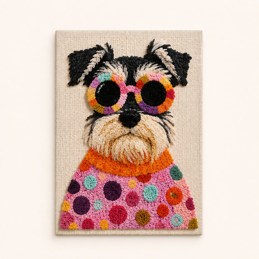 Groovy Schnauzer - Vertical Edition