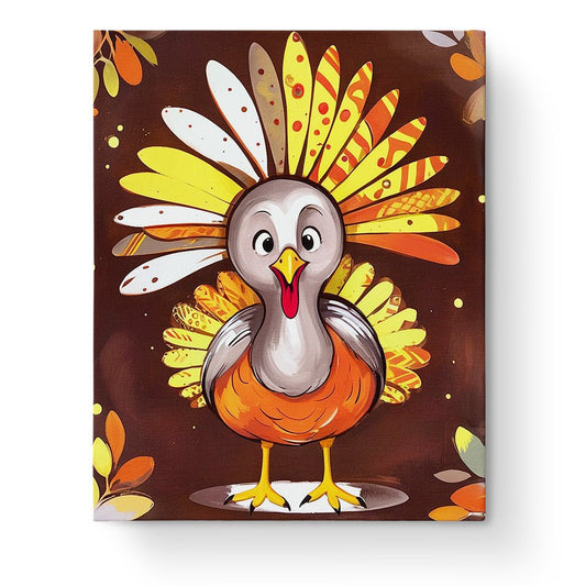 Colorful Turkey Delight - Kids - miicreative