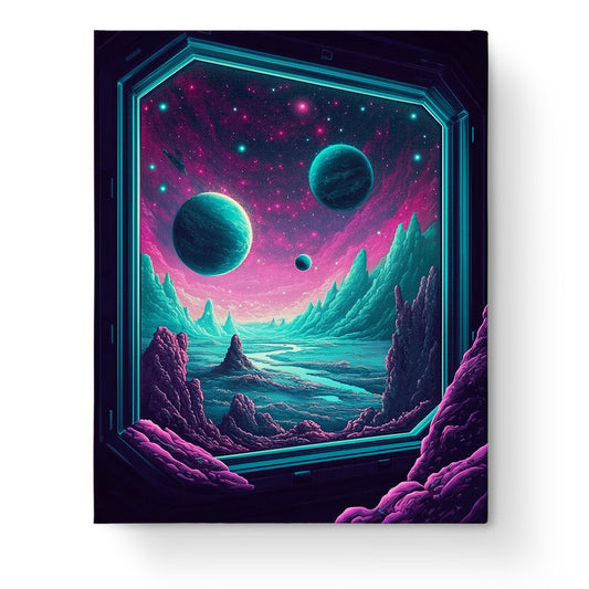 Cosmic View Serenity - Galaxies - miicreative