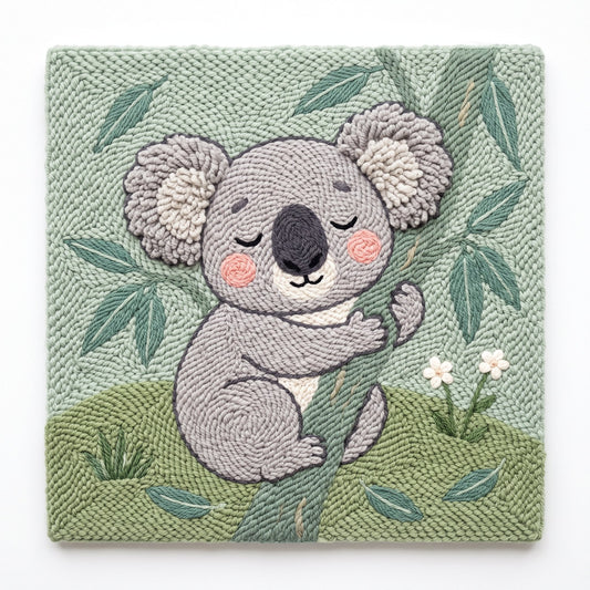 Cozy Koala - Square Edition - miicreative