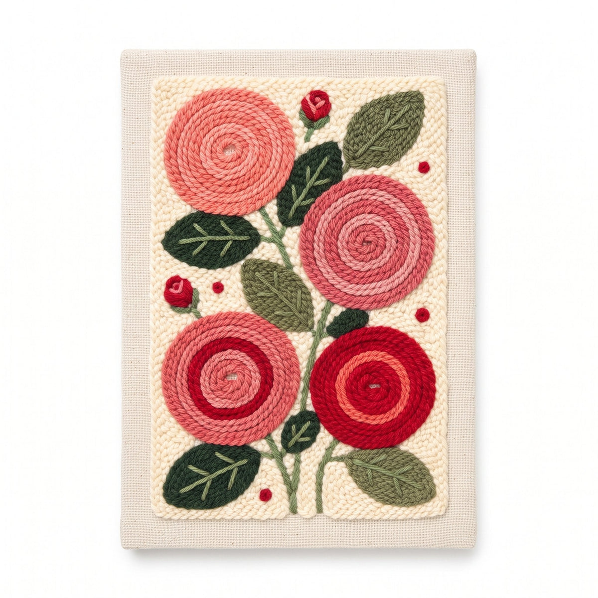 Crimson Rose Reverie - Vertical Edition - miicreative