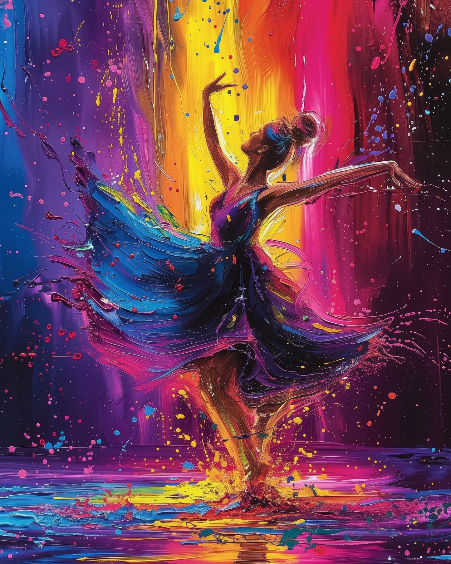 Dancer of Vibrance - Meditation - miicreative