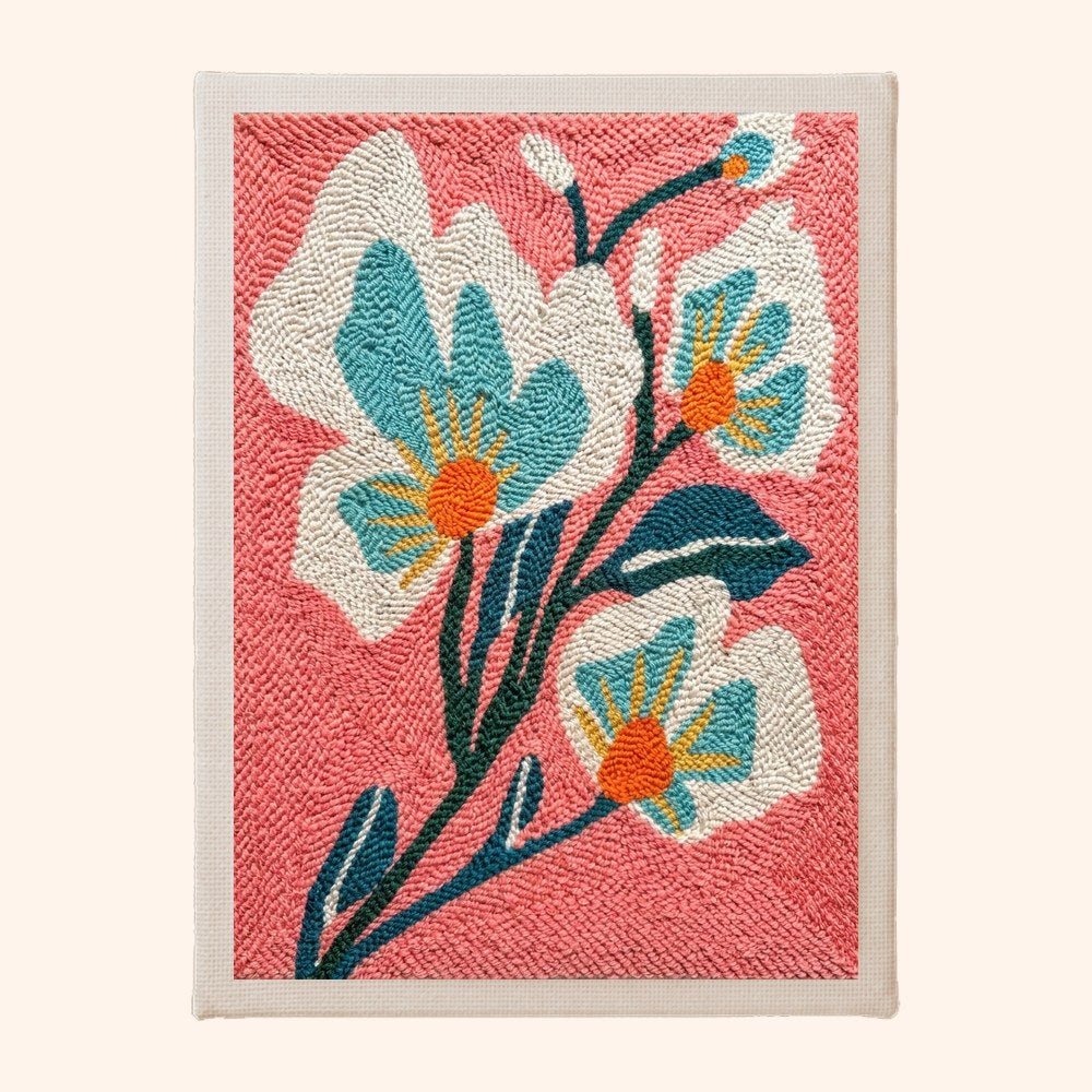 Delicate Floral Sway - Vertical Edition - miicreative
