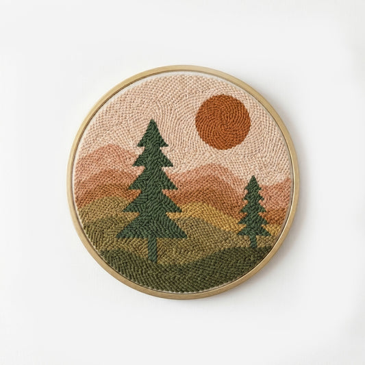 Desert Pines - Circle Edition - miicreative