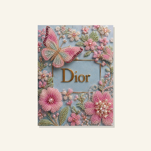 Dior Butterfly Garden - Pearl Painting - miicreative
