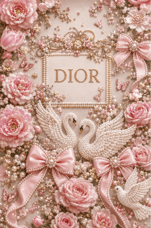 Dior Swan Romance - Pearl Painting - miicreative