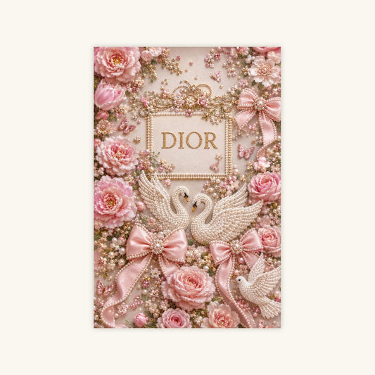 Dior Swan Romance - Pearl Painting - miicreative