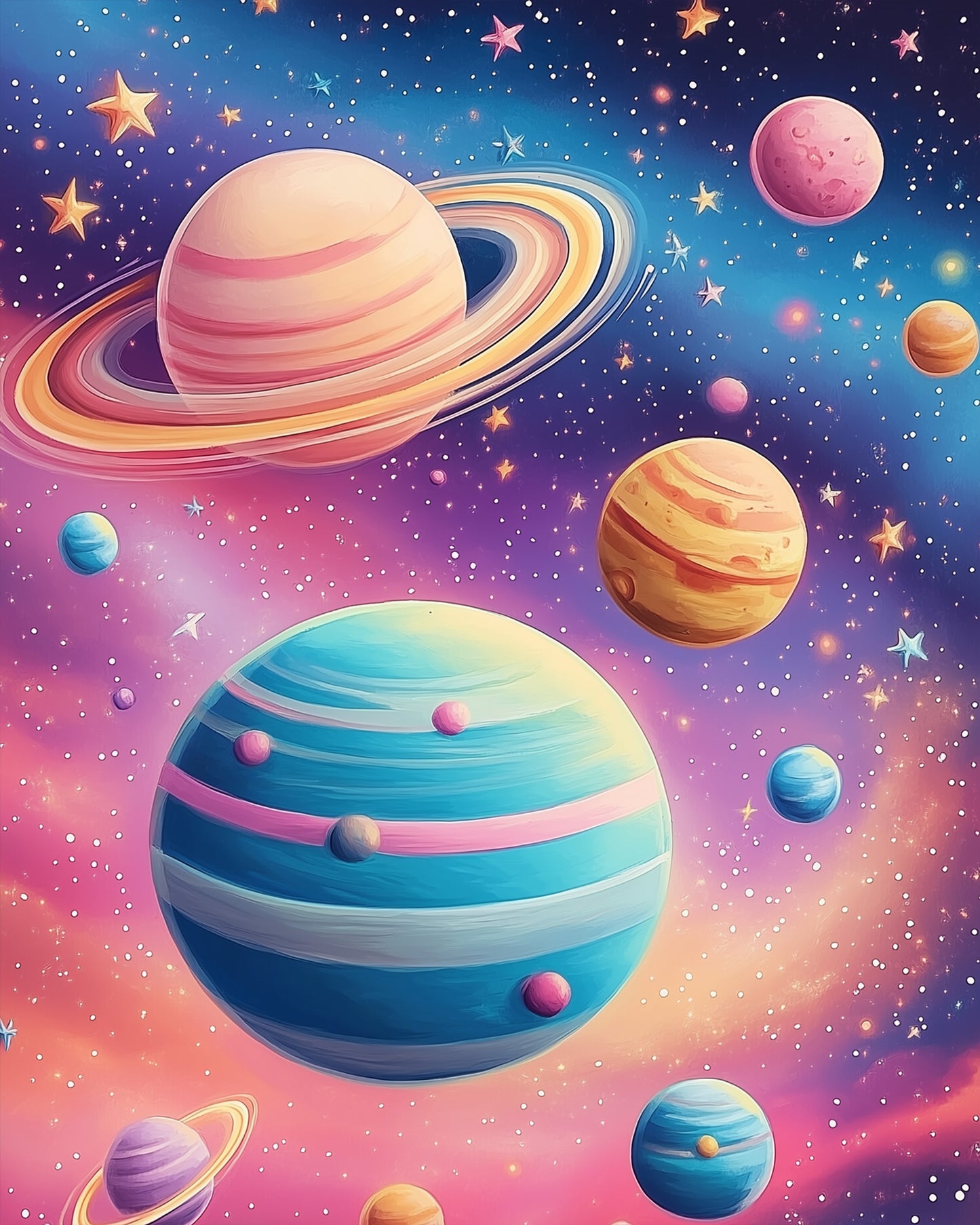 miicreative's Celestial Wonder kit offering a galaxy of colors and elements, perfect for focus and relaxation.