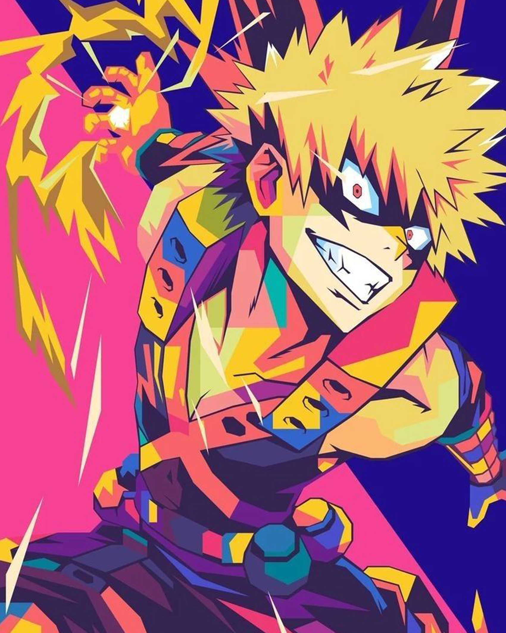 Discover the explosive power of Bakugo in My Hero Academia with this miicreative kit. Perfect for mindfulness and art fans.
