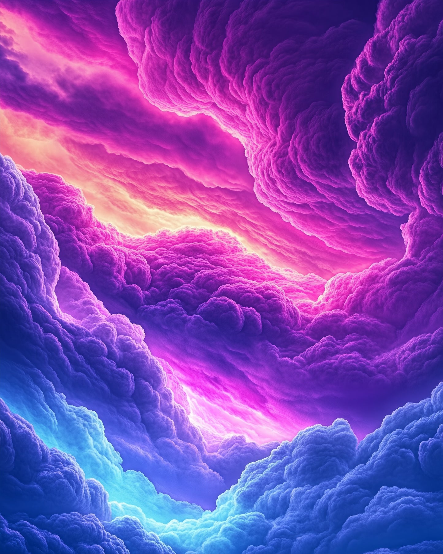Miicreative's vibrant cloudscape kit is ideal for focus and calm. Experience painting with stunning colors and peaceful mood.