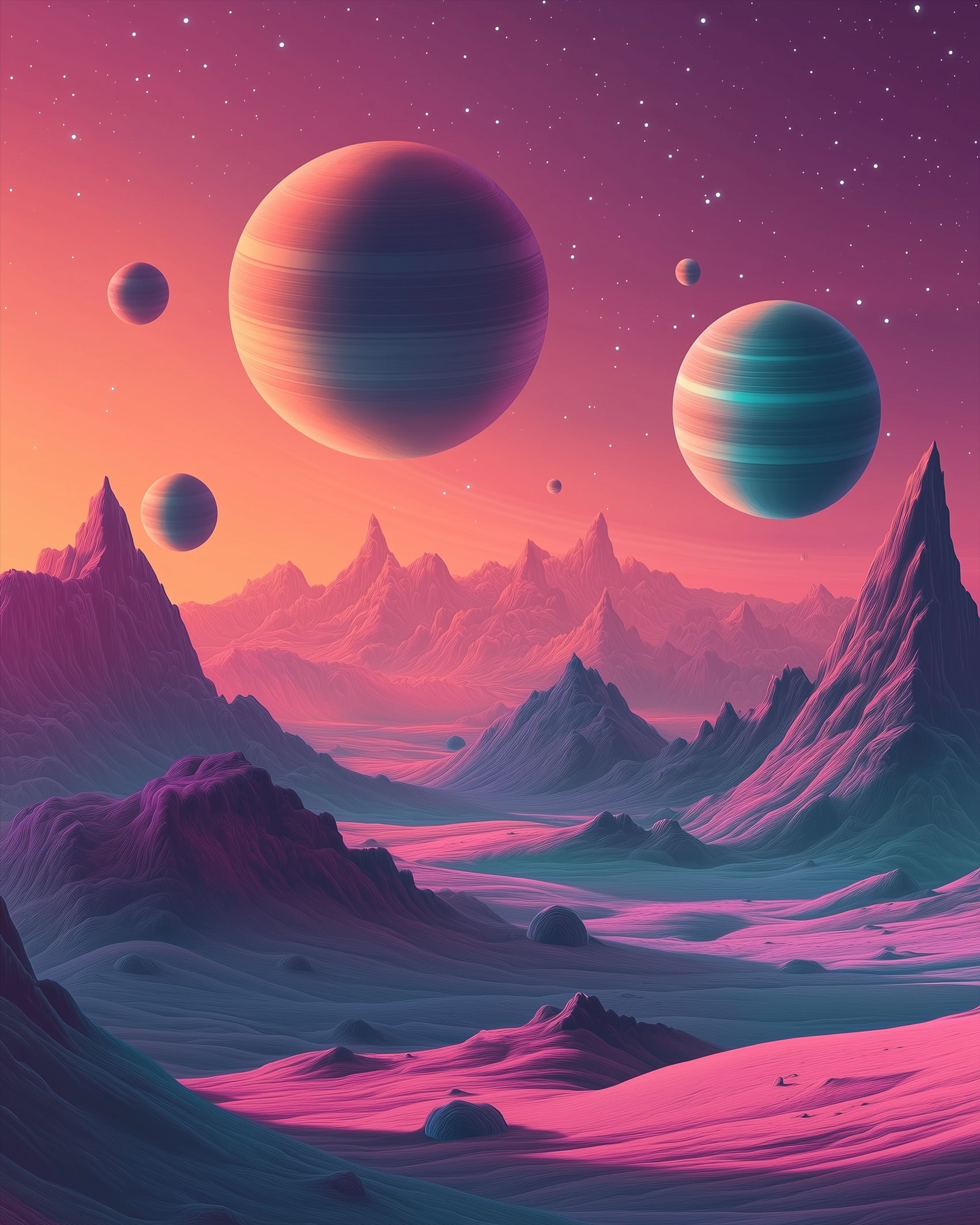 Explore the universe with the miicreative Cosmic Planetary Vista kit. Perfect for relaxation, featuring vibrant celestial bodies and tranquil vistas.