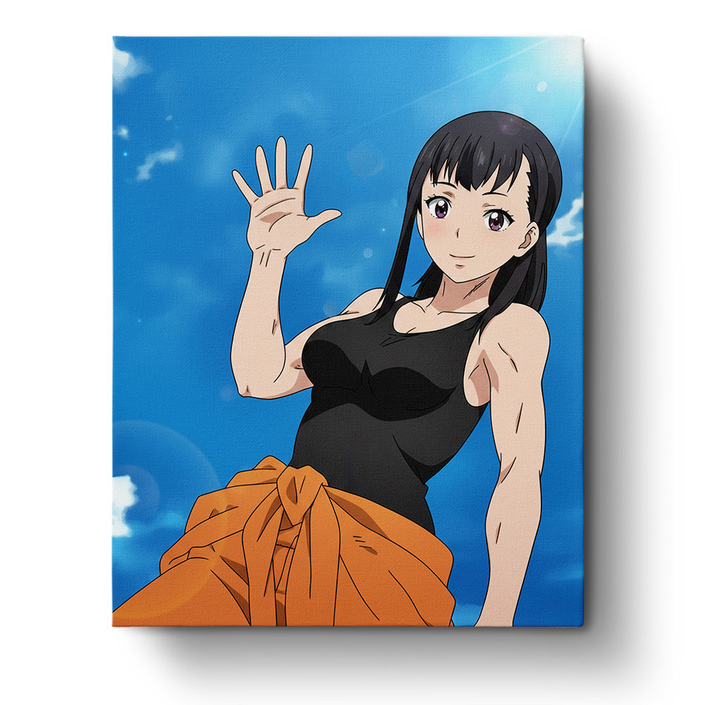 miicreative's Maki Zenin from Jujutsu Kaisen. This anime collection kit offers both relaxation and an engaging painting experience.