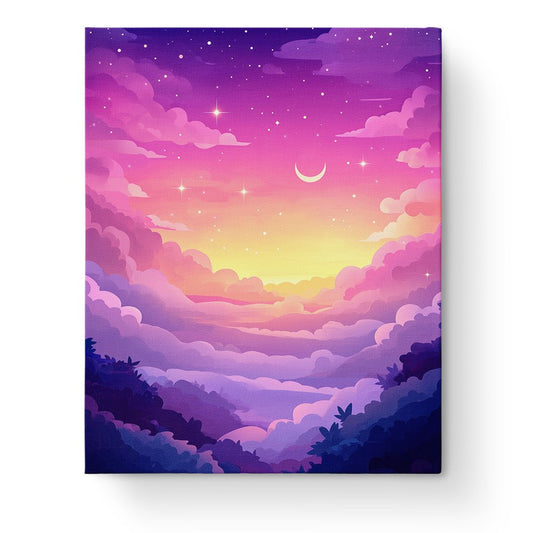 Dreamy Sunset Sky - Galaxies - miicreative