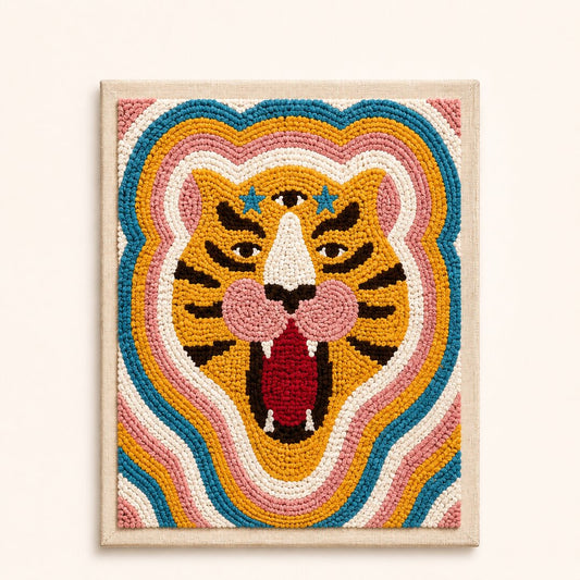 Electric Tiger Roar - Vertical Edition - miicreative