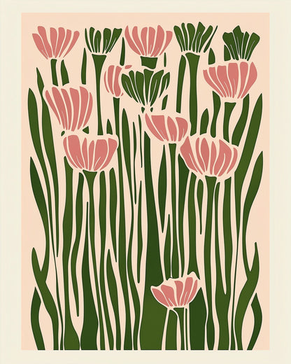Elegant Blooms - Minimalistic - miicreative