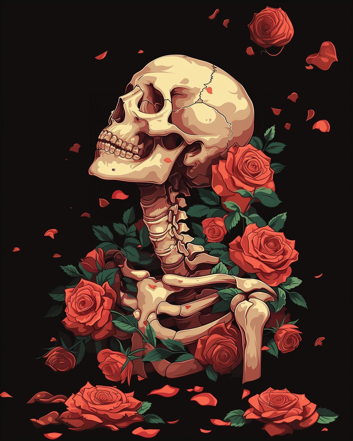 Eternal Bouquet - Skeleton - miicreative