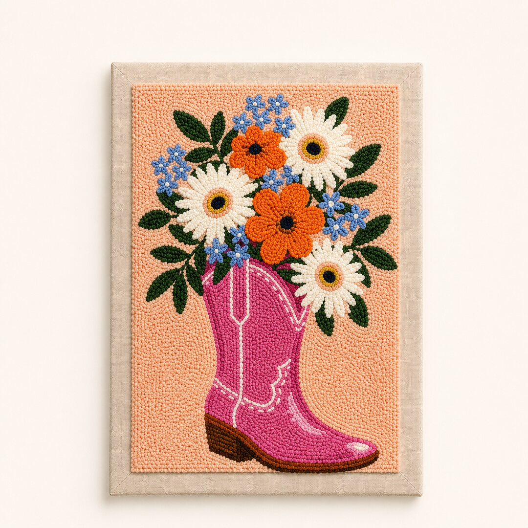 Wildflower Cowgirl - Vertical Edition