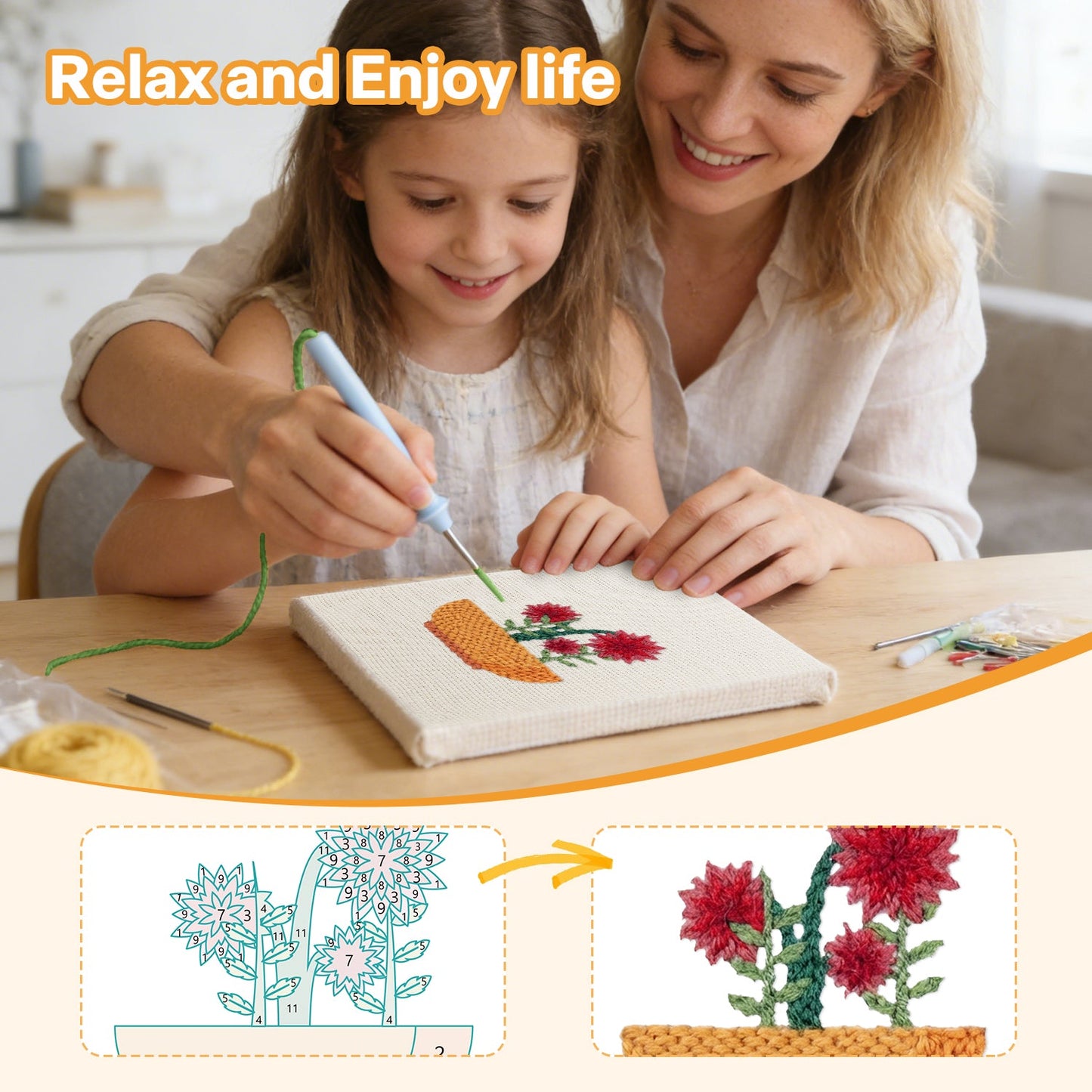 Floral Frames - Set of 4 - miicreative