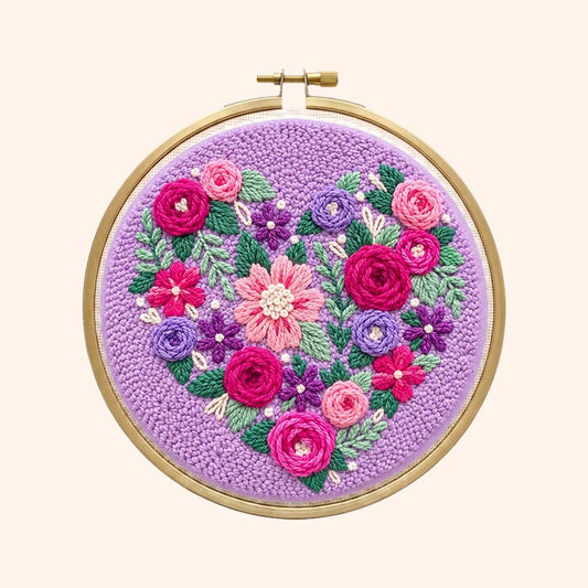 Floral Heart - Circle Edition - miicreative