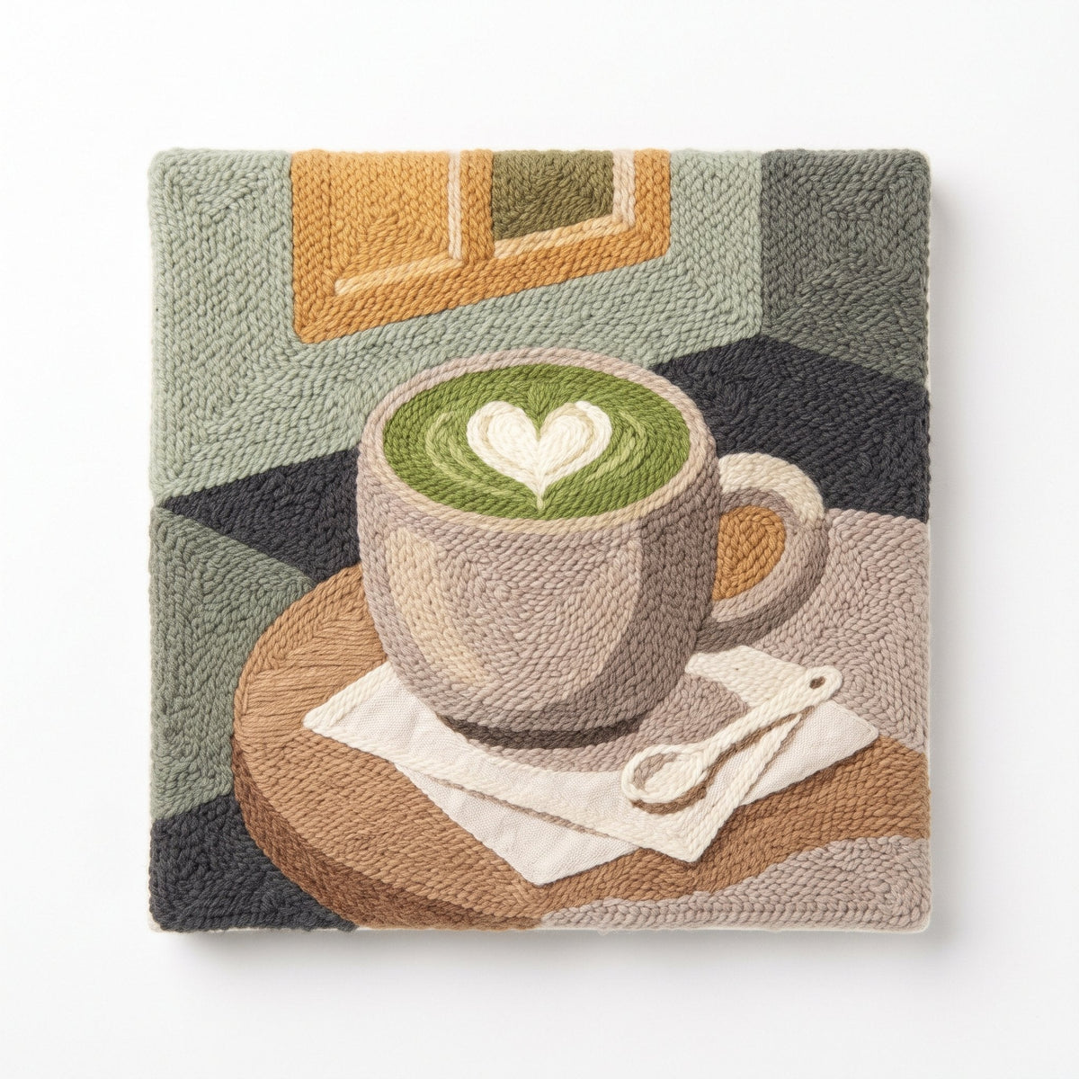 Fresh Matcha Latte - Square Edition - miicreative