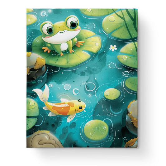Frog and Fish Pond - Kids - miicreative