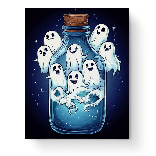 Ghosts in a Bottle - Halloween - miicreative