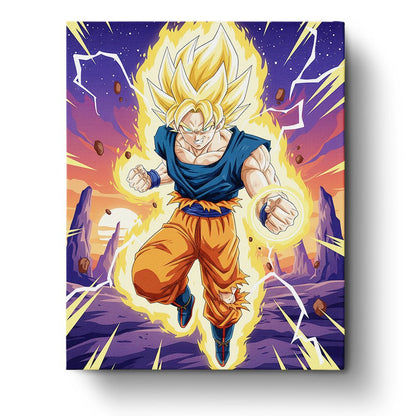Goku Super Saiyan Power - Anime - miicreative
