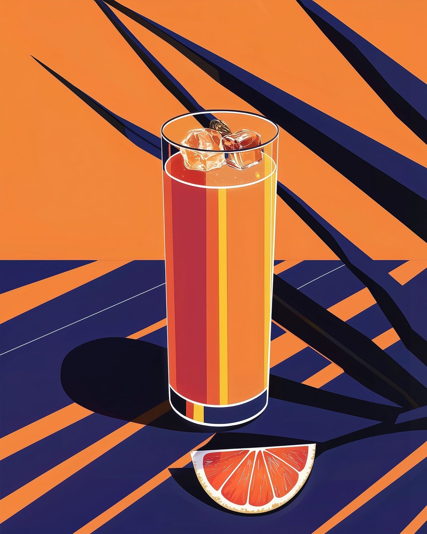 Grapefruit Splash - Minimalistic - miicreative