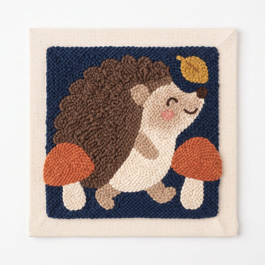 Happy Hedgehog - Square Edition - miicreative