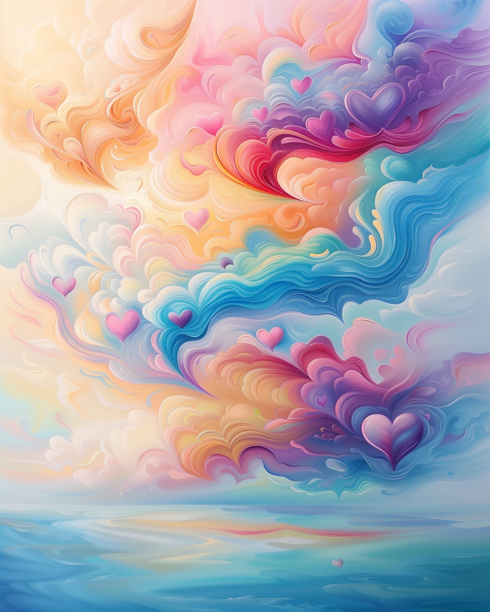 Hearts in the Sky - Meditation - miicreative