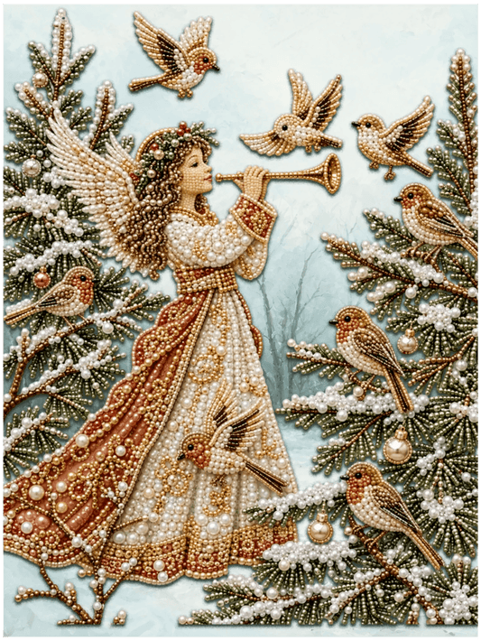 Heaven’s Christmas Melody - Pearl Painting - miicreative