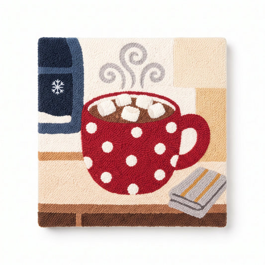 Hot Cocoa with Marshmallows - Square Edition - miicreative