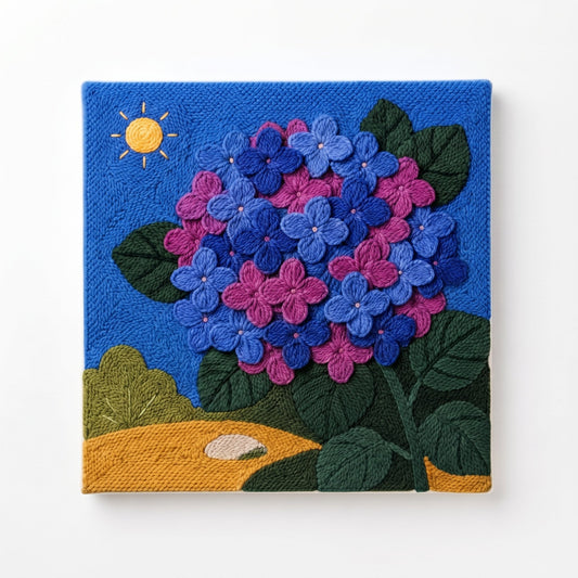 Hydrangea Cluster - Square Edition - miicreative