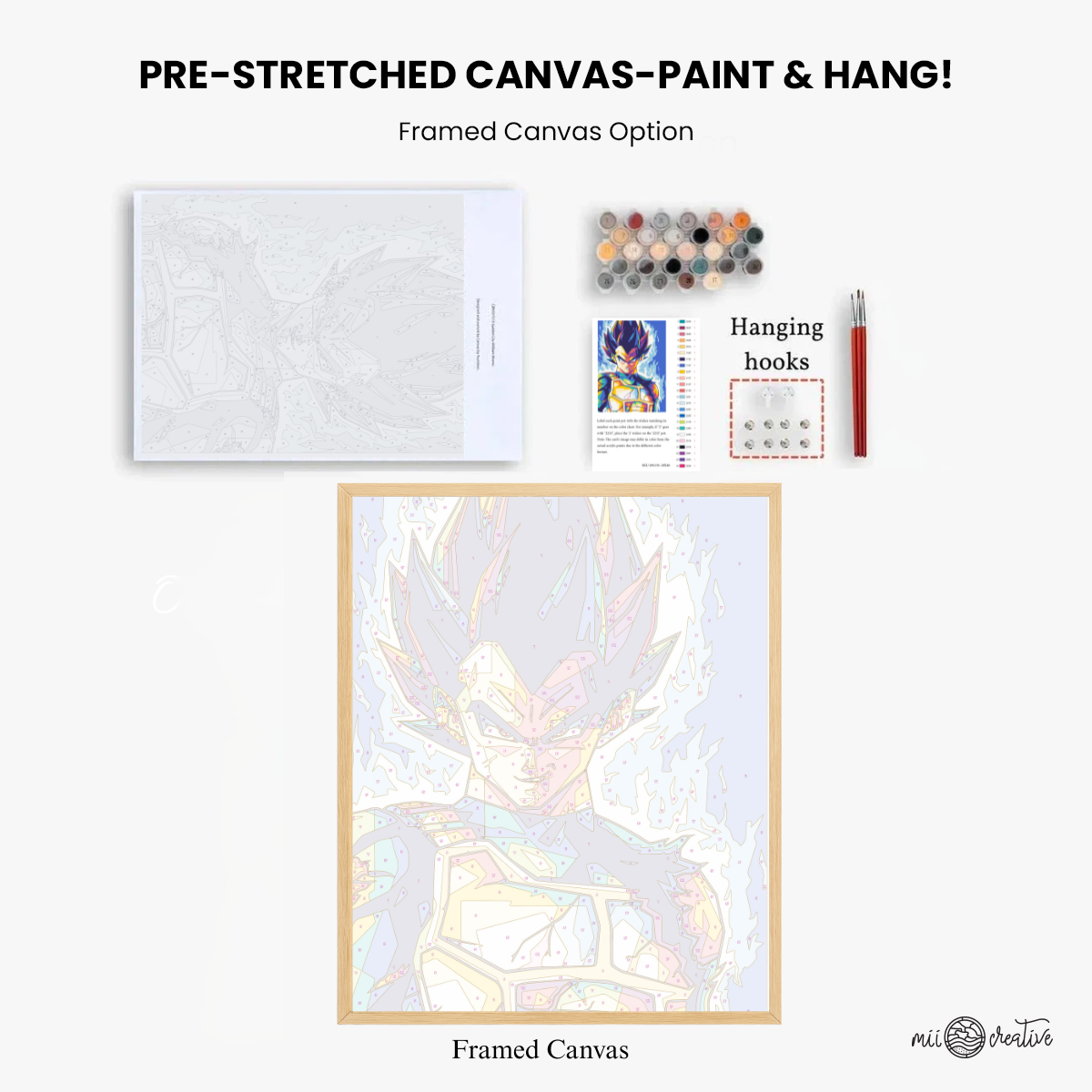 miicreative - Anime Paint by Number kits.