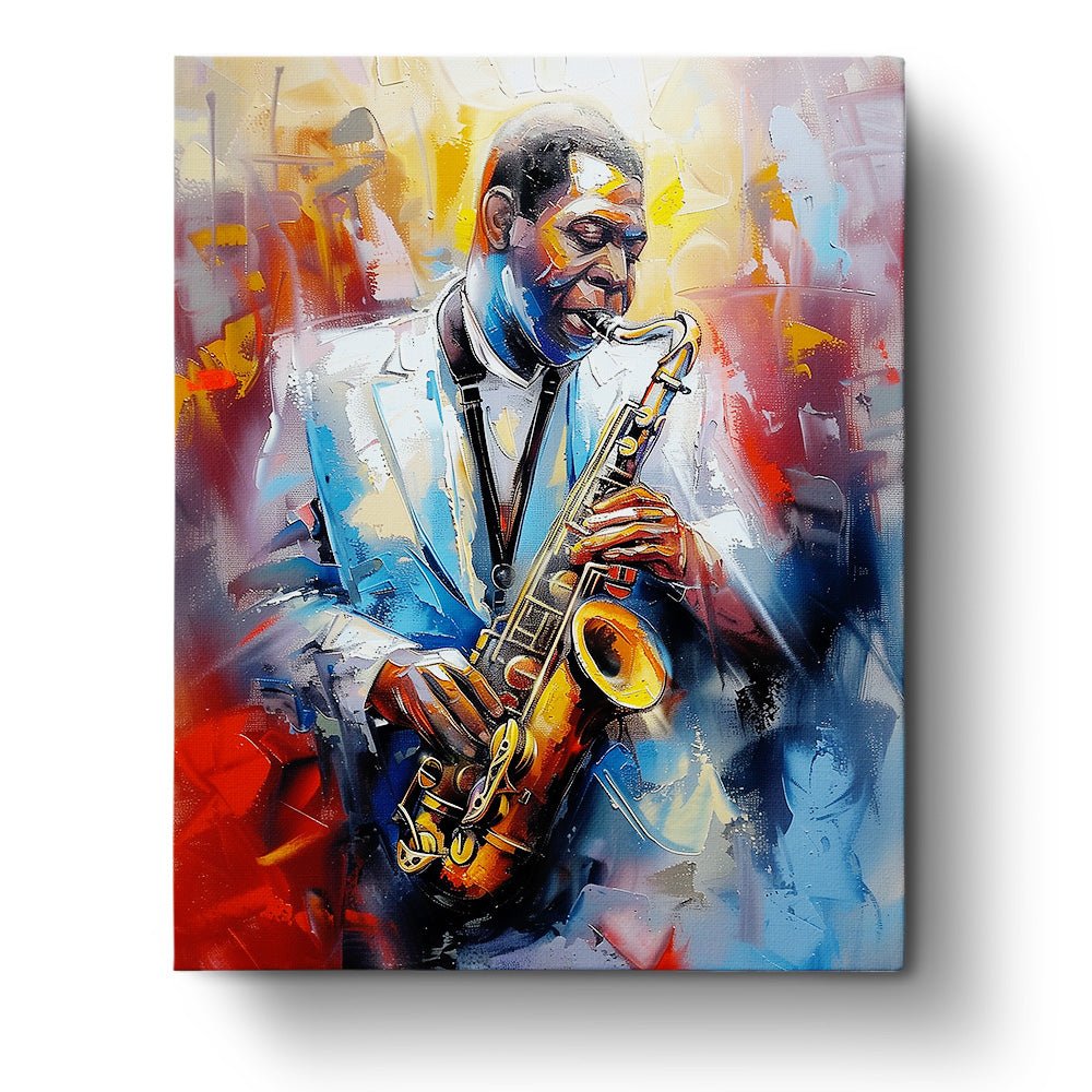 Jazz Saxophonist Art Kit - USA - miicreative