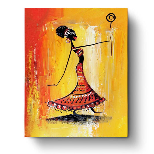 Joyful African Woman - miicreative