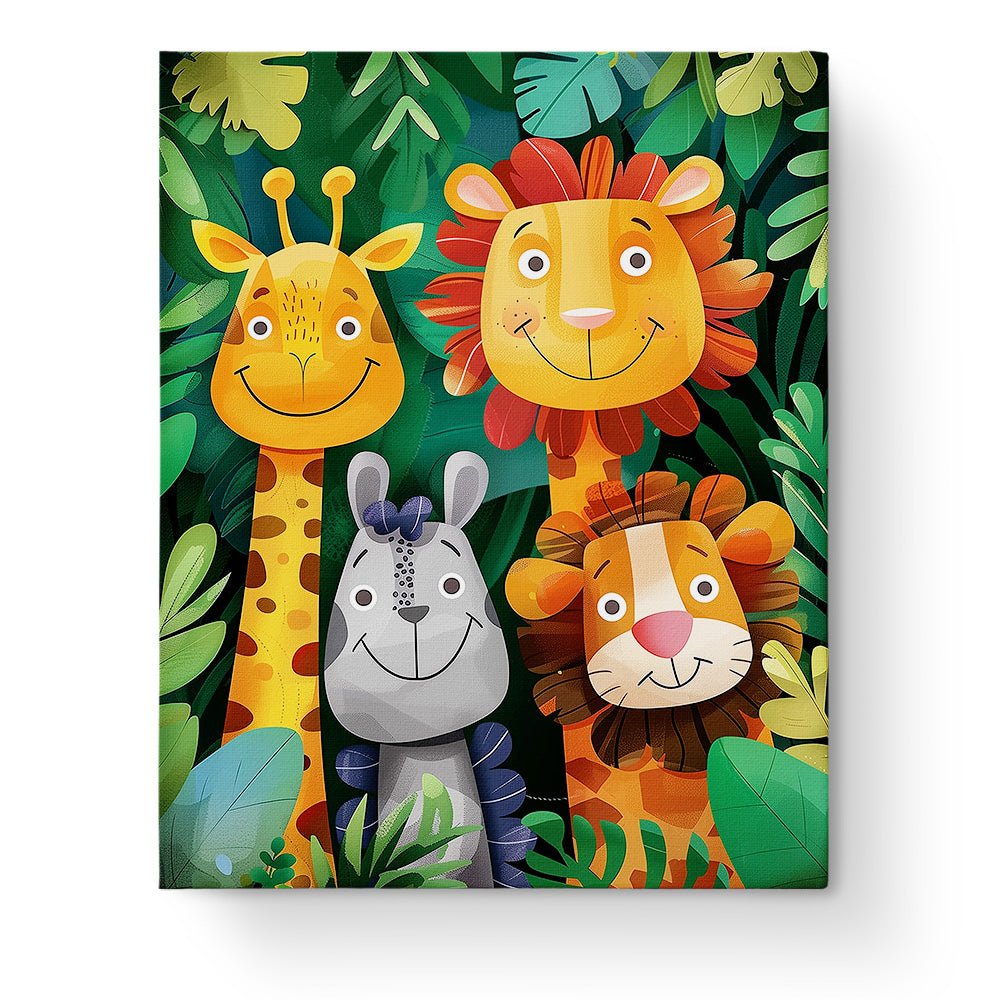 Jungle Friends Painting Set - Kids - miicreative