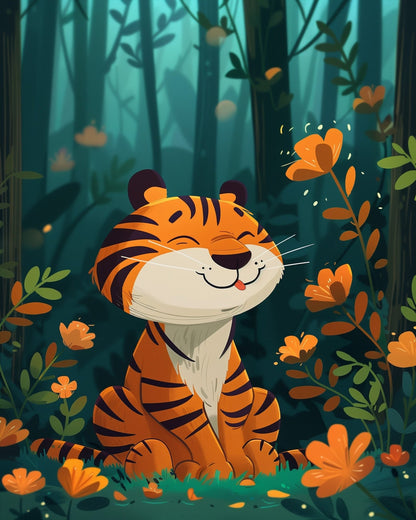 Jungle Tiger Adventure - Kids - miicreative