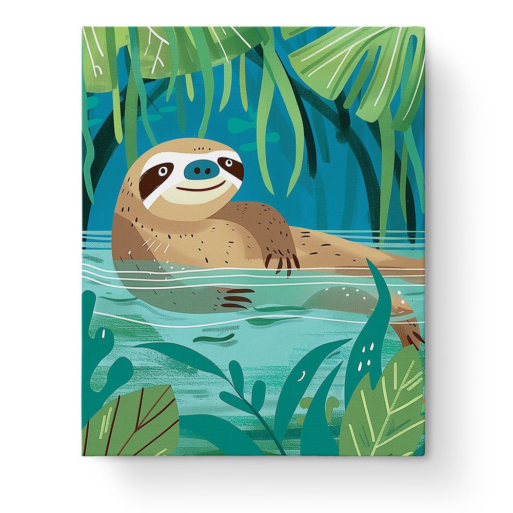 Lazy Sloth Adventure - Kids - miicreative