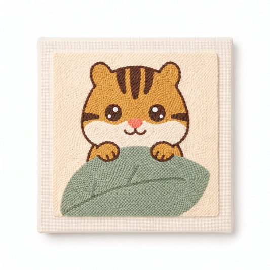 Leafy Little Peekaboo – Square Edition - miicreative